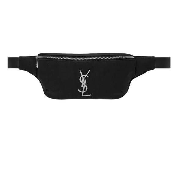 SAINT LAURENT
Cassandre Classic Crossbody Bag in
Canvas and Leather- Black - Picture 2 of 2